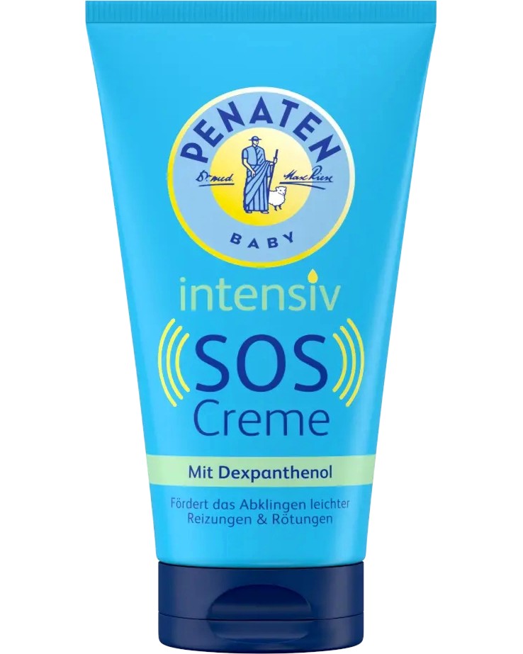 Penaten Baby Intensiv SOS Creme Penaten Baby Intensiv SOS Creme - Интензивен бебешки крем за лице и тяло с 4.3% дескпантенол - крем