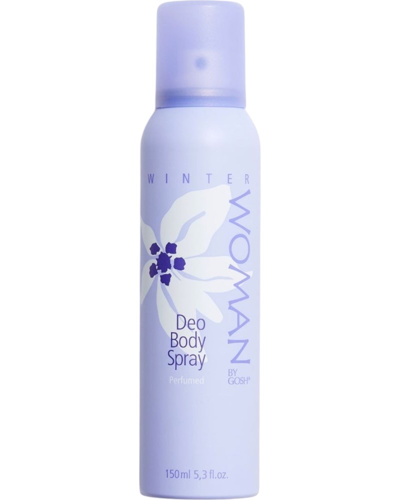 Gosh Woman Seasons Winter Deo Body Spray Gosh Woman Seasons Winter Deo Body Spray - Дамски спрей дезодорант с шипров аромат от серията Woman Seasons - дезодорант