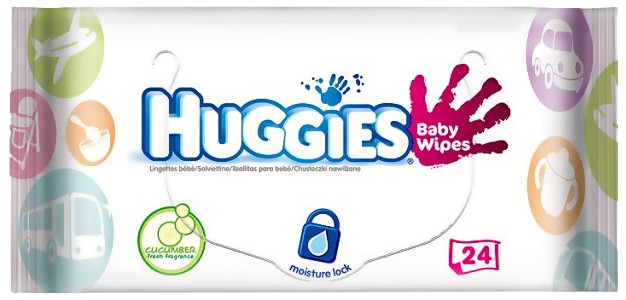 Huggies Travel Baby Wipes -       24  -  