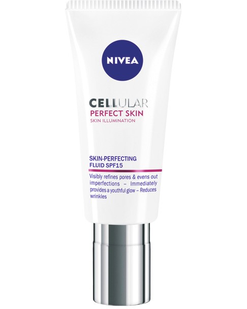 Nivea Cellular Perfect Skin Illuminating Fluid - SPF 15 -       "Cellular Perfect Skin" - 