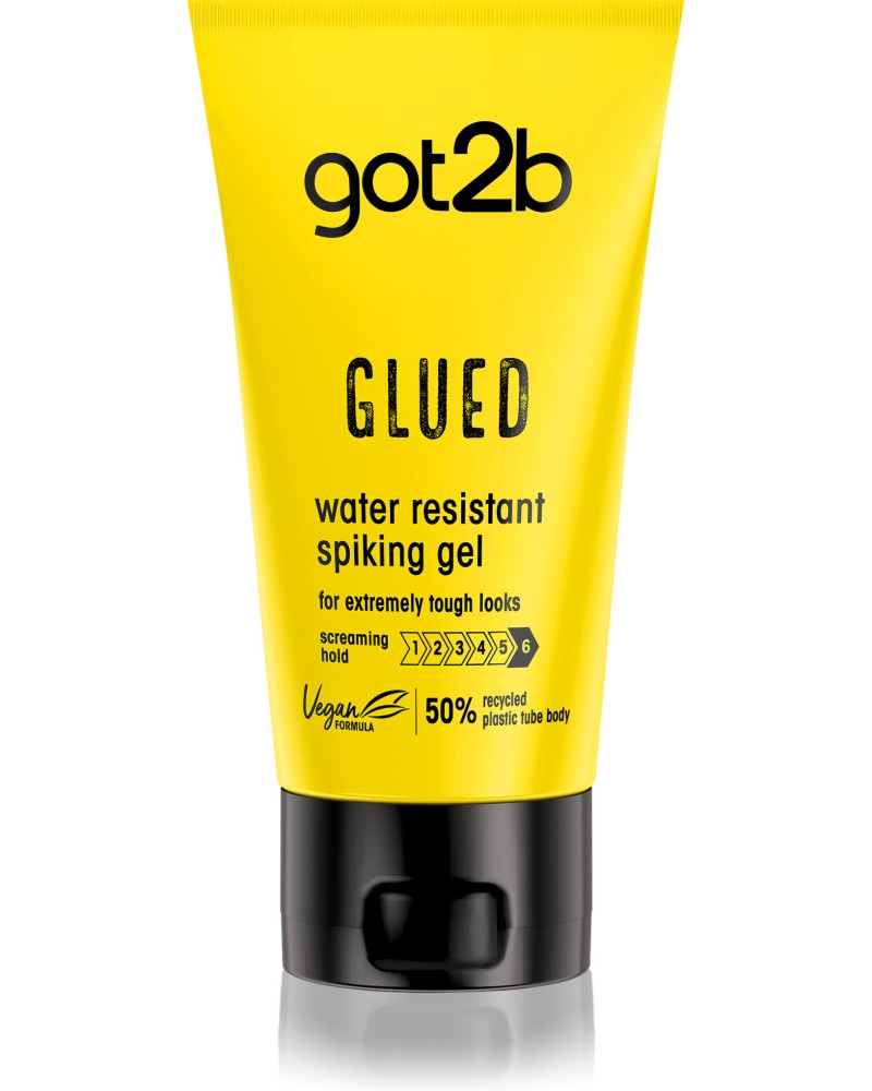Got2b Glued Water Resistant Spiking Gel -        - 