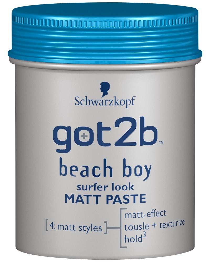 Got2b Beach Boy Surfer Look Matt Paste -        - 