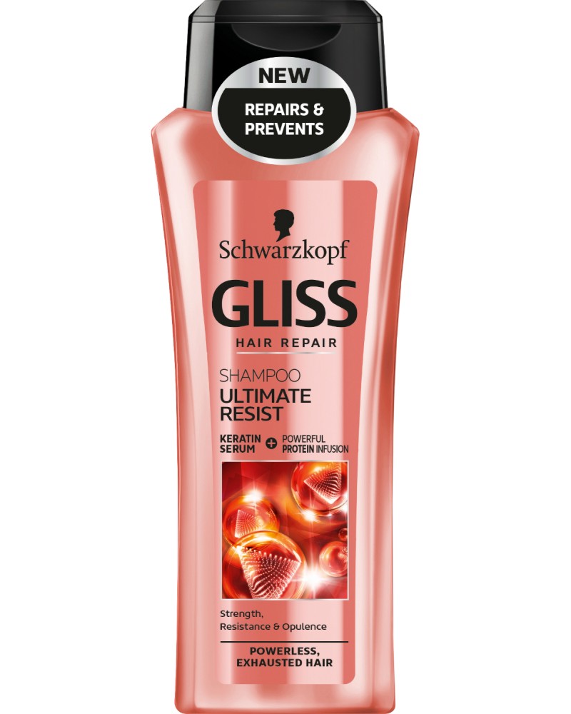 Gliss Ultimate Resist Shampoo -          "Ultimate Resist" - 