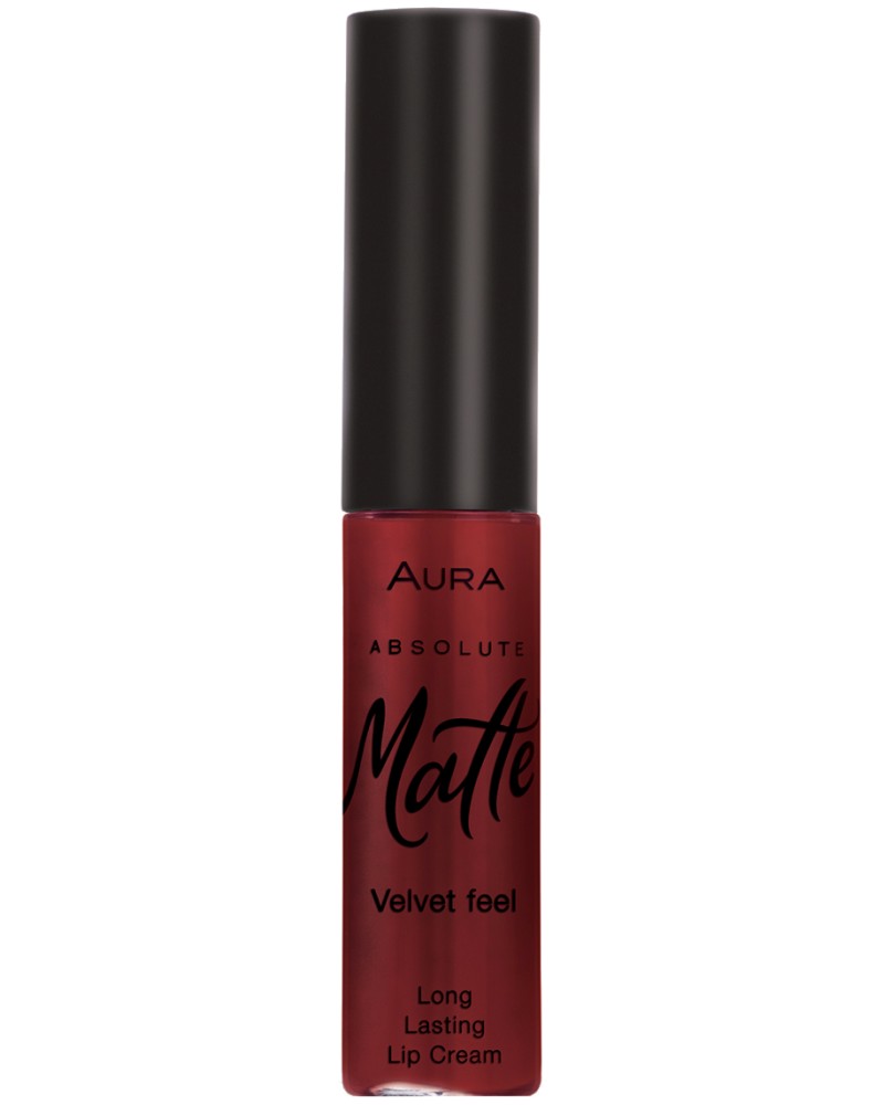 Aura Absolute Matte Long Lasting Lip Cream -       - 