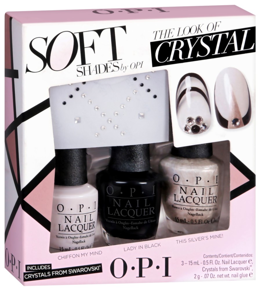 OPI Soft Shades The Look Of Crystal -      "Soft Shades" - 