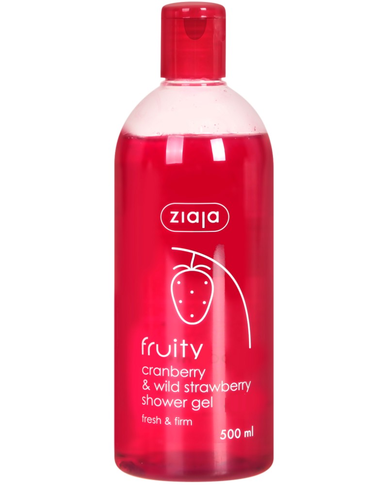 Ziaja Fruity Cranberry & Wild Strawberry Shower Gel -          -  