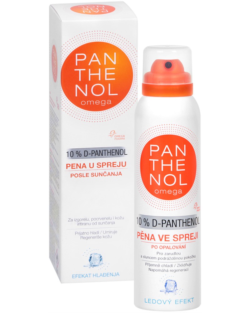 Panthenol Omega 10% D-Panthenol Foam Spray -       - 