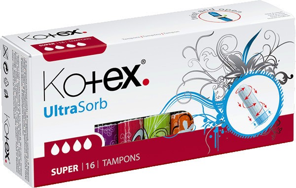 Kotex Ultra Sorb Super Tampons -      - 16  32  - 