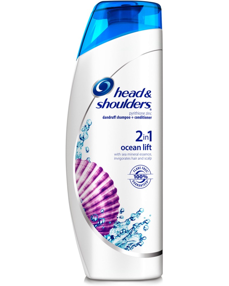 Head & Shoulders Ocean Lift 2 in 1 Shampoo & Conditioner -      2  1    - 
