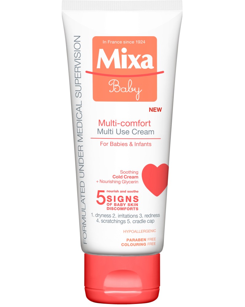 Mixa Baby Multi-Comfort Cold Cream + Glycerin -         "Baby" - 