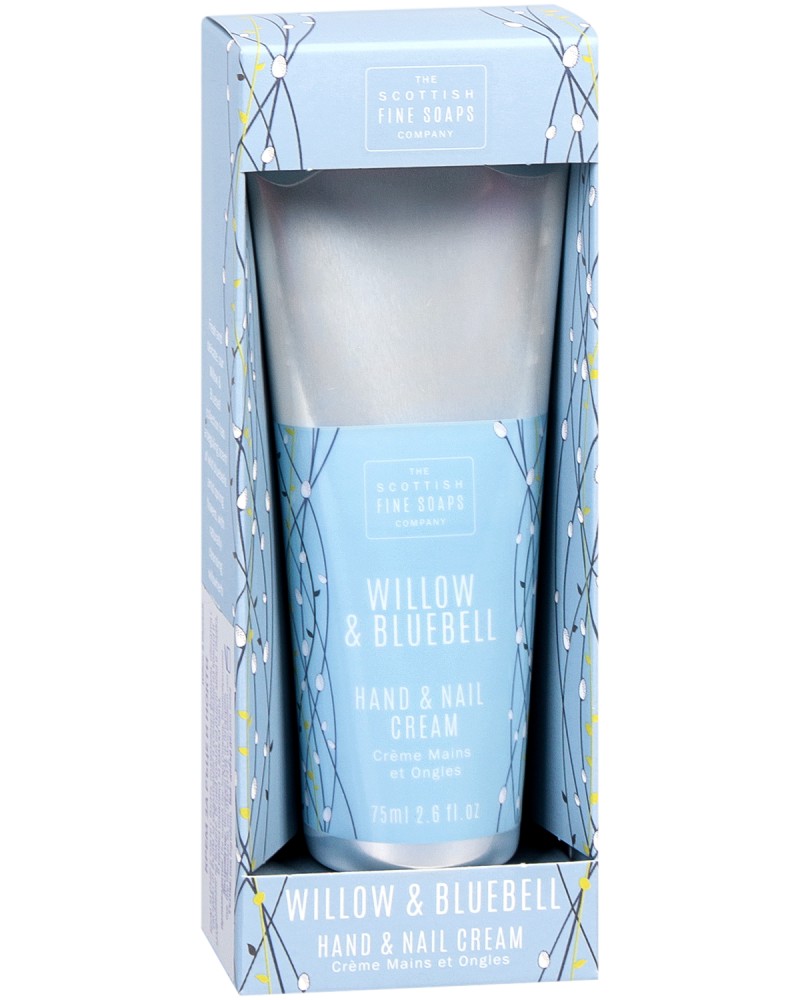 Scottish Fine Soaps Willow & Bluebell Hand & Nail Cream -            "Willow & Bluebell" - 