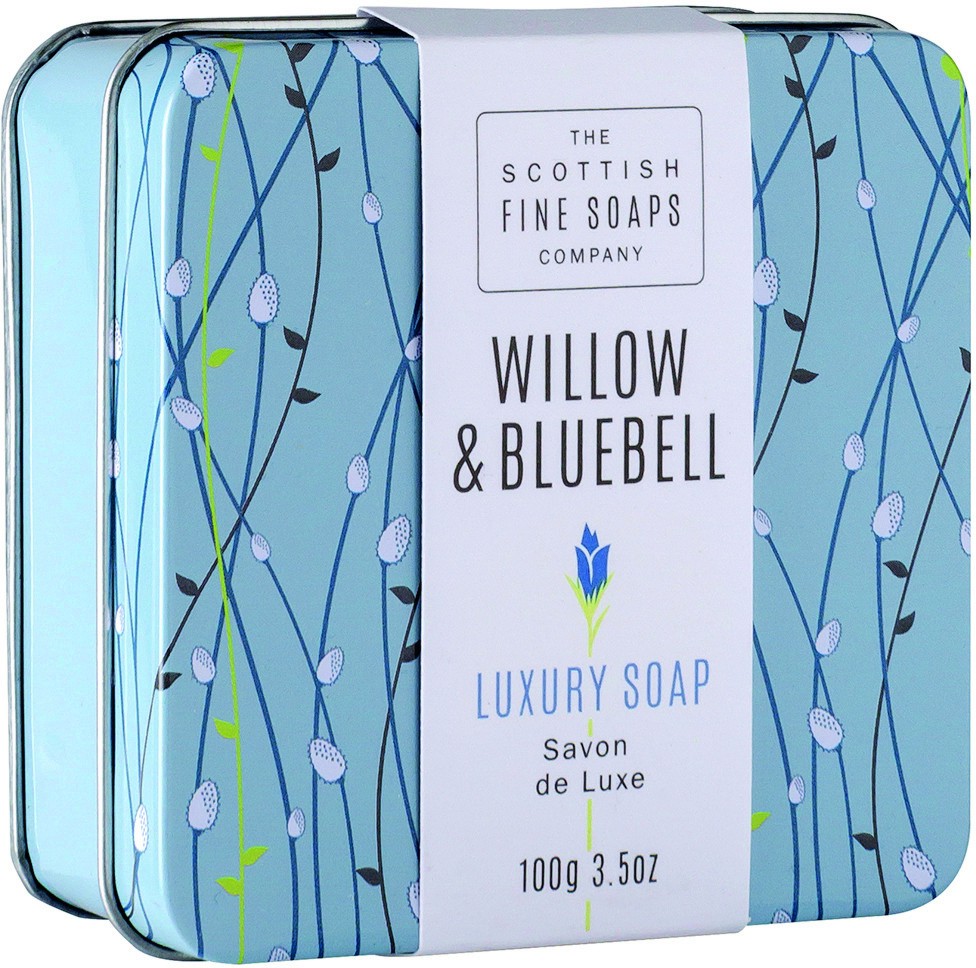 Scottish Fine Soaps Willow & Bluebell Luxury Soap -        "Willow & Bluebell" - 
