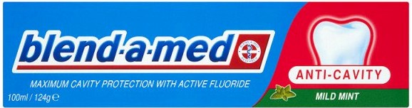 Blend-a-med Anti-Cavity Mild Mint -           -   