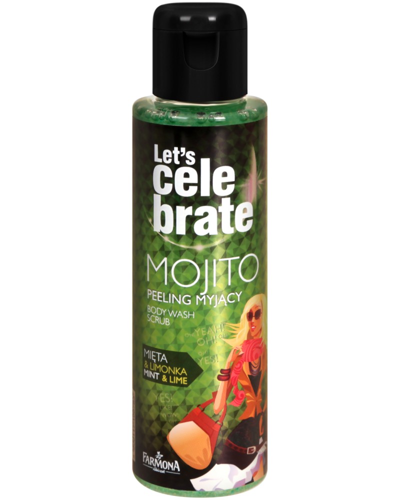 Farmona Let's Celebrate Mojito Body Wash Scrub -             "Let's Celebrate Mojito" - 