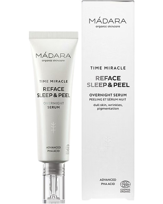 Madara Time Miracle Reface Sleep & Peel Overnight Serum -        PHA   Time Miracle - 
