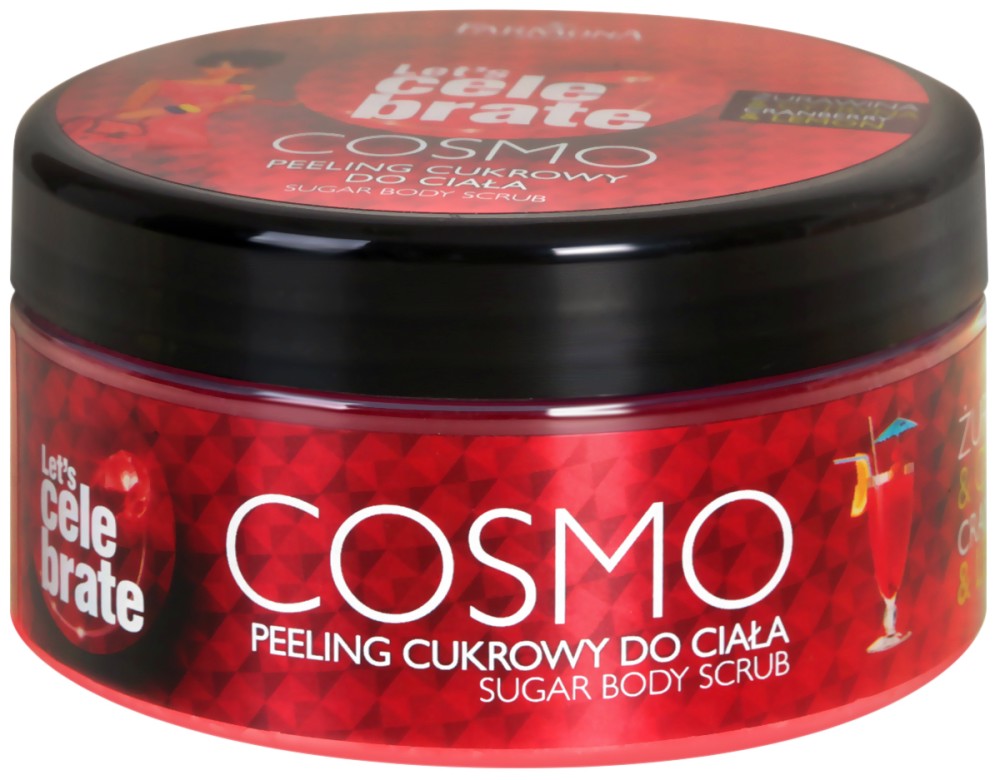 Farmona Let's Celebrate Cosmo Sugar Body Scrub -            "Let's Celebrate Cosmo" - 