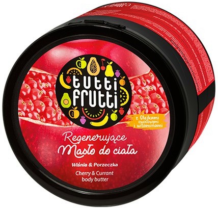 Farmona Tutti Frutti Body Butter - Масло за тяло с череша и френско грозде от серията Tutti Frutti - масло