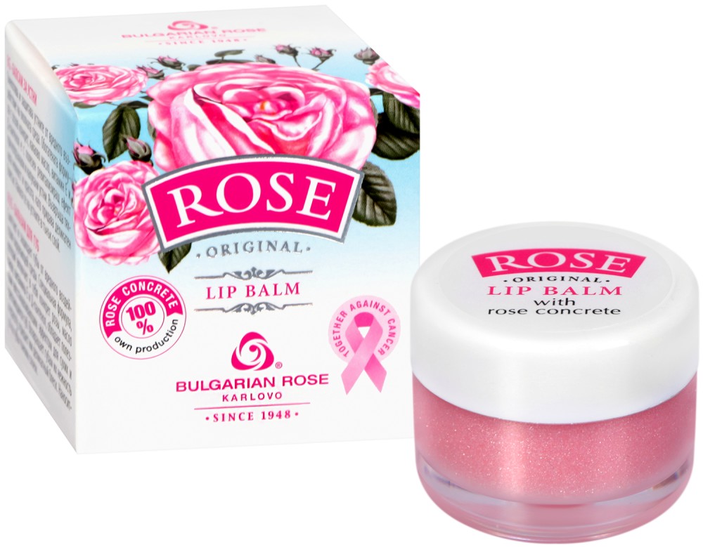 Балсам за устни Bulgarian Rose Балсам за устни Bulgarian Rose - От серията Rose Original - балсам