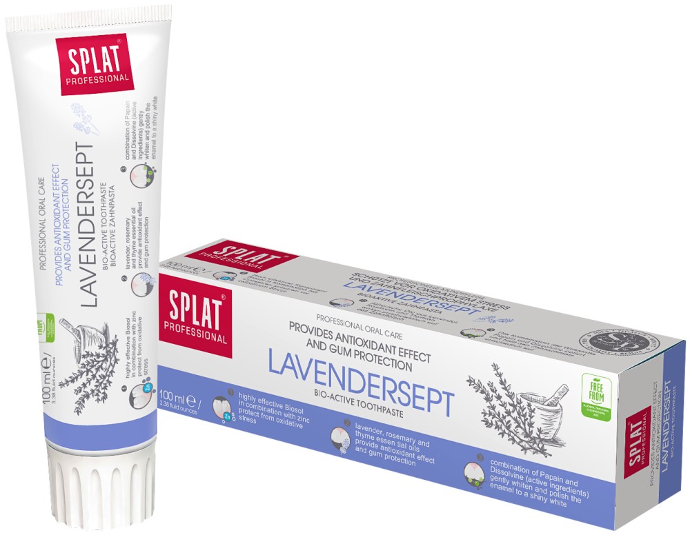 Splat Professional Lavandasept Toothpaste -       Professional -   