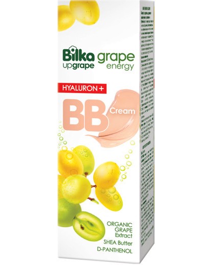 Bilka Grape Energy Hyaluron+ BB Cream - ���������� BB ���� �� ���� �� ������� "Grape Energy" - ����