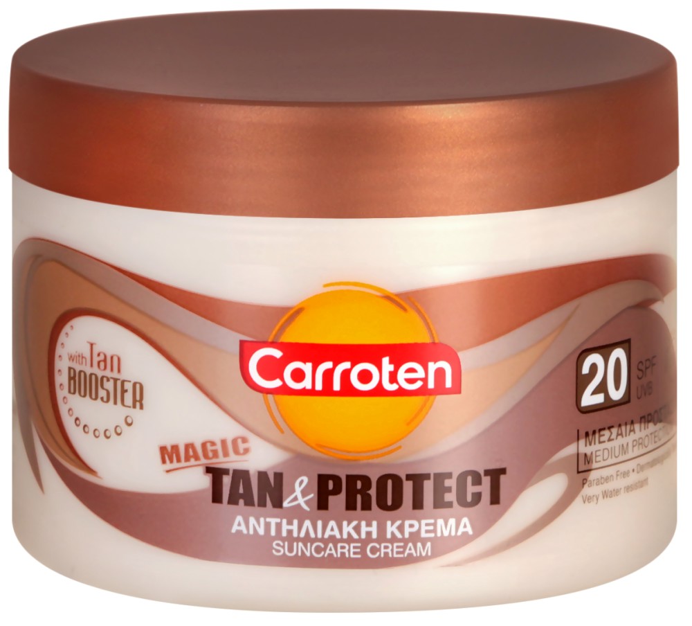 Carroten Magic Tan & Protect Suncare Cream -     - 