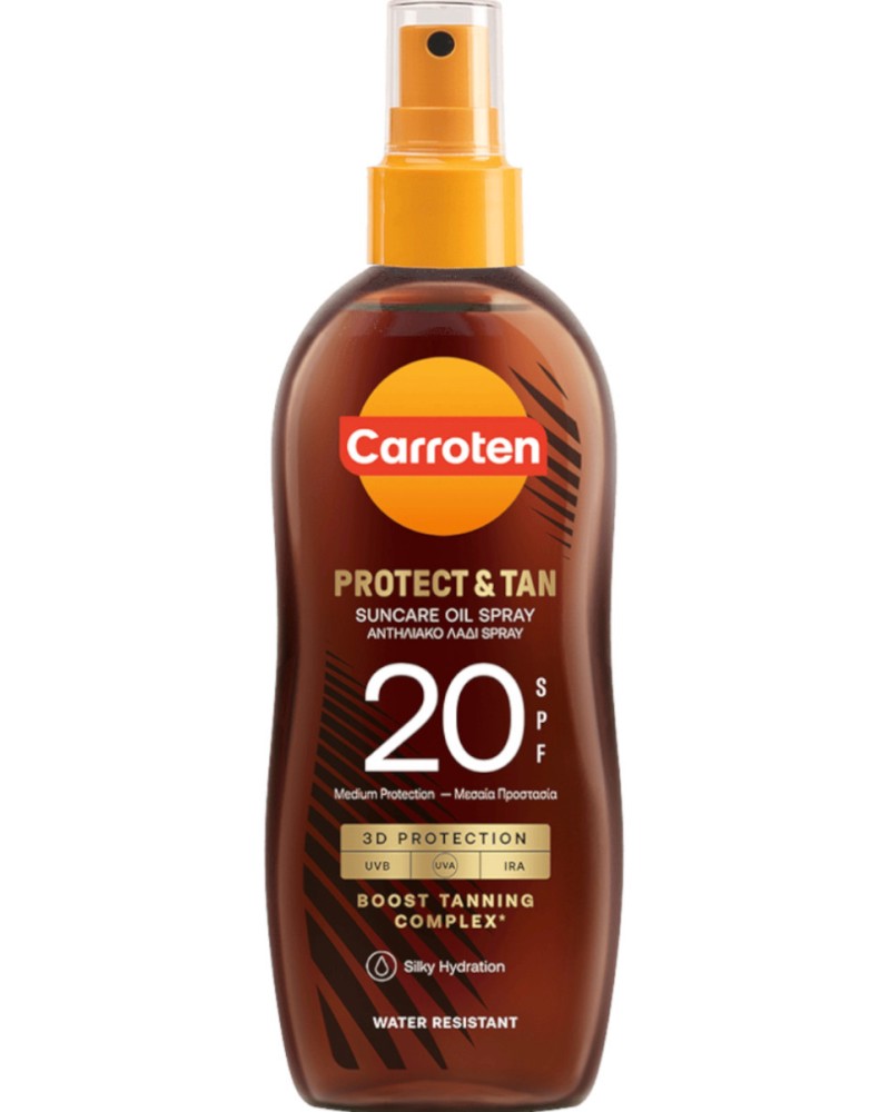 Carroten Protect & Tan Suncare Oil Spray -       - 