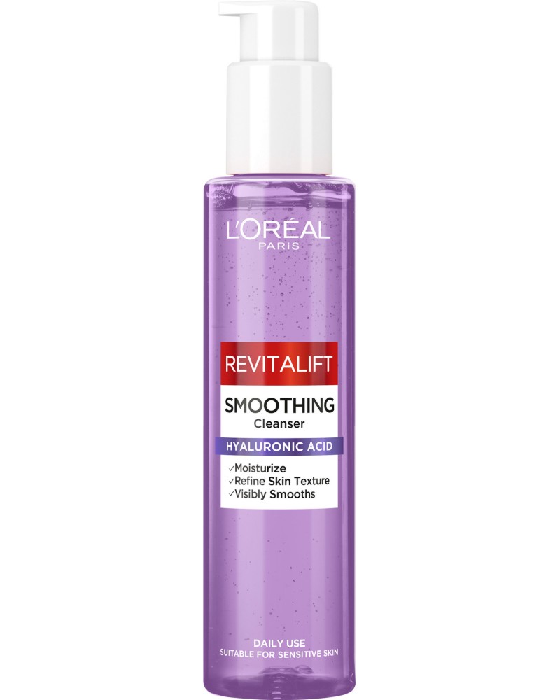L'Oreal Revitalift Filler HA Smoothing Cleanser -          Revitalift Filler HA - 