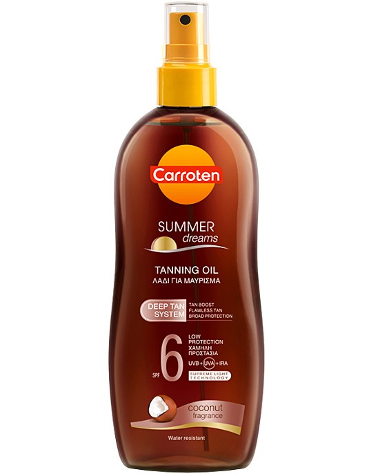 Carroten Summer Dreams Tanning Oil SPF 6 -        - 