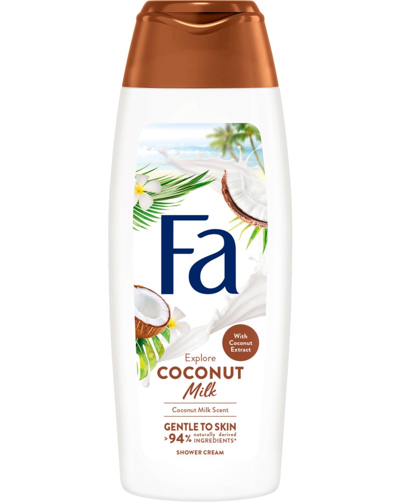 Fa Coconut Milk Shower Cream - Душ крем за тяло с кокосово мляко - продукт