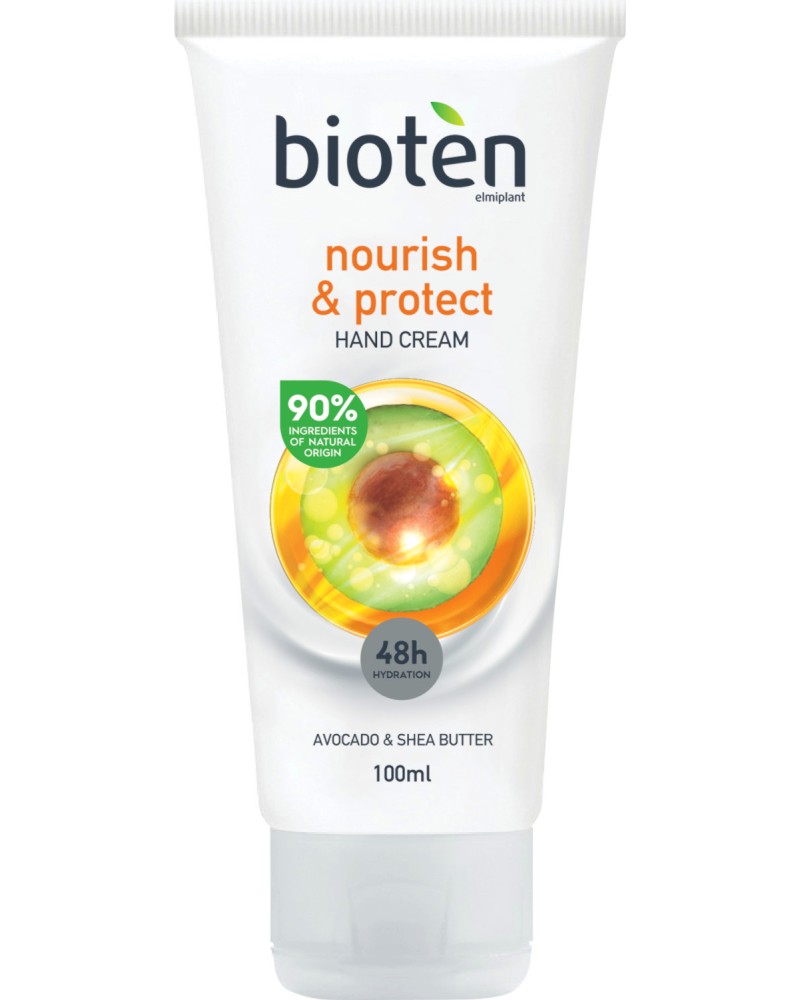 Bioten Nourish & Protect Hand Cream -          - 