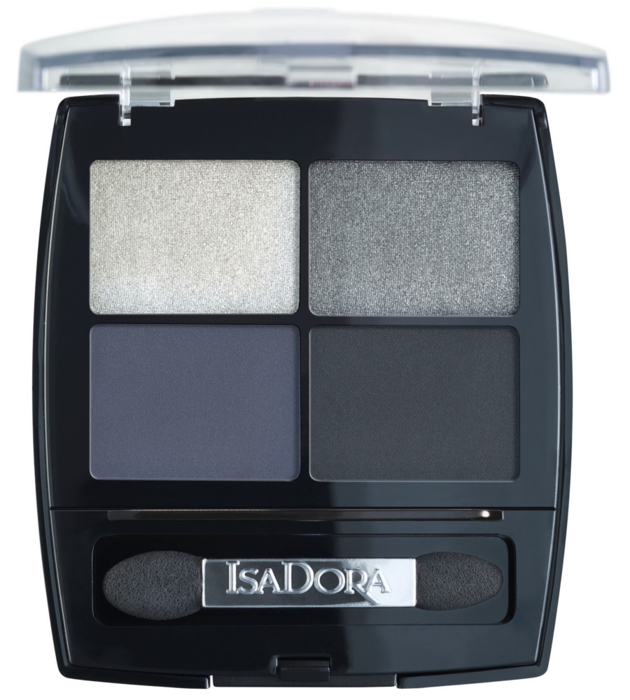 IsaDora Eye Shadow Quartet - ����������� ����� �� ��� � 4 ����� - �����