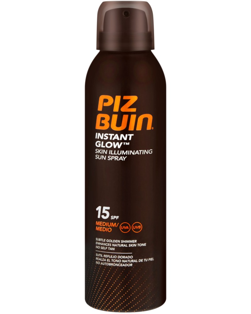 Piz Buin Instant Glow Skin Illuminating Sun Spray -      - 