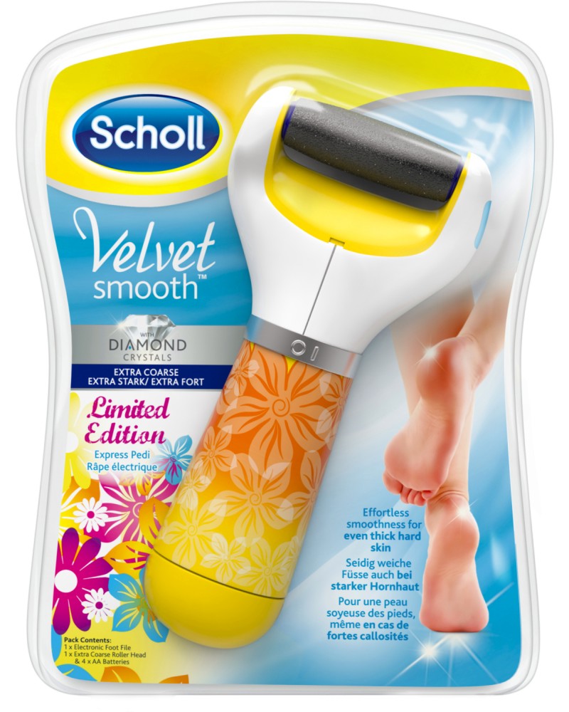 Scholl Velvet Smooth Express with Diamond Crystals - Limited Edition -        - 