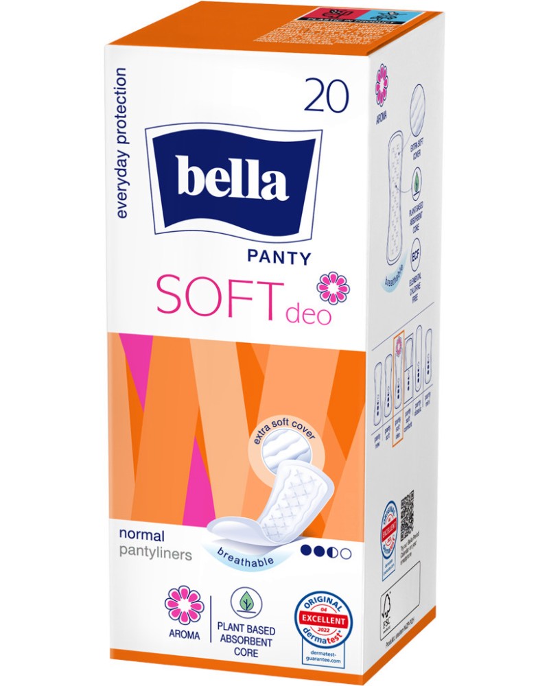 Bella Panty Soft Deo Fresh - 20  60     -  