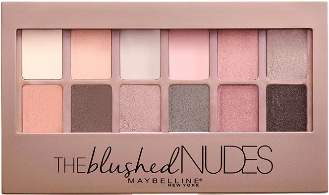 Maybelline The Blushed Nudes Eyeshadow Palette Maybelline The Blushed Nudes Eyeshadow Palette - Палитра сенки за очи - сенки