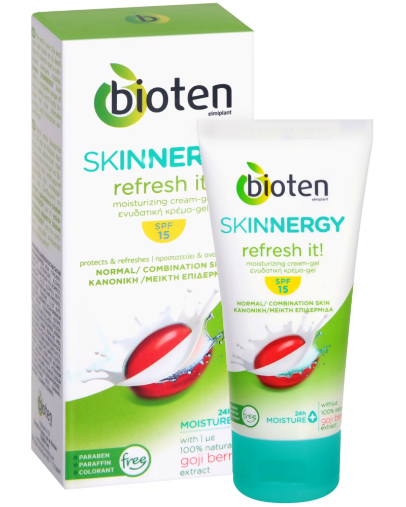 Bioten Skinnergy Refresh It Moisturizing Cream-Gel SPF 15 -  -           "Skinnergy" - 