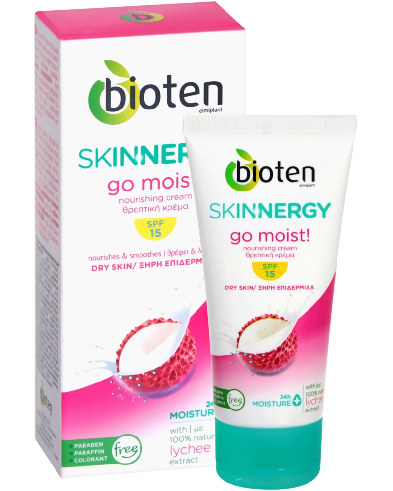 Bioten Skinnergy Go Moist Nourishing Cream - SPF 15 -          " Skinnergy" - 