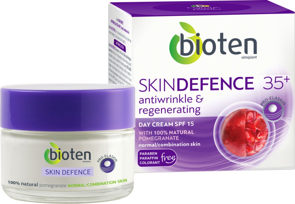 Bioten Skin Defence 35+ Antiwrinkle & Regenerating Day Cream SPF 15 -         "Skin Defence" - 