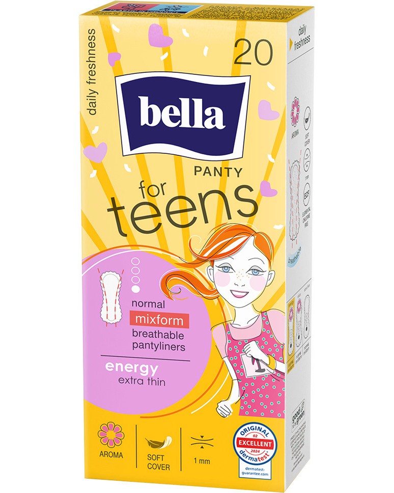 Bella for Teens Energy Panty - 20     -  