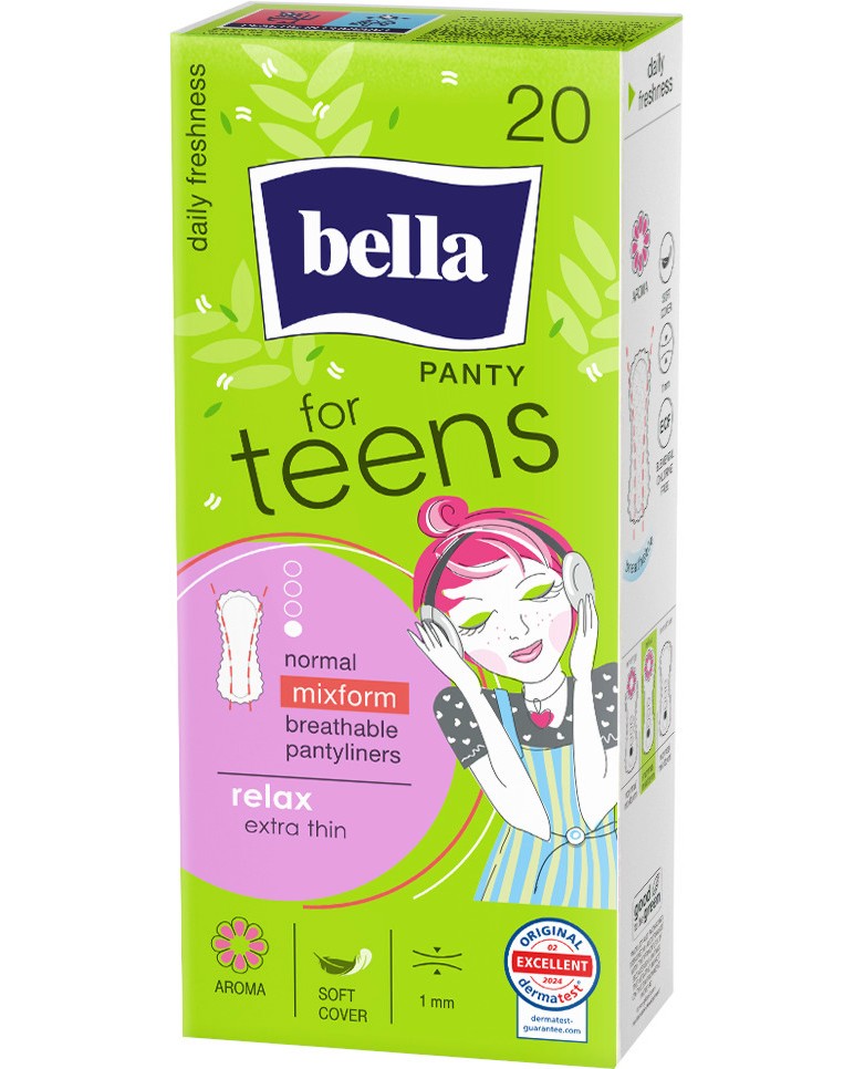 Bella for Teens Relax Panty - 20     -  