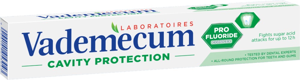Vademecum Pro Fluoride Cavity Protection Toothpaste -      -   