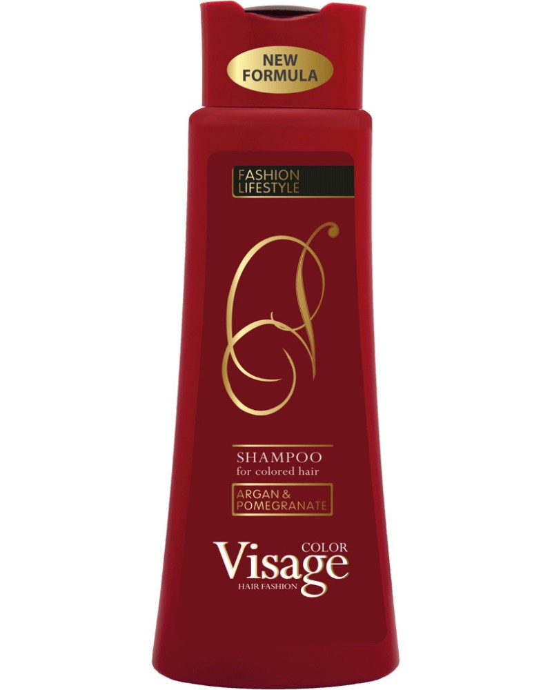 Visage Color Protection Shampoo - Шампоан за боядисана коса с арганово масло и нар - шампоан