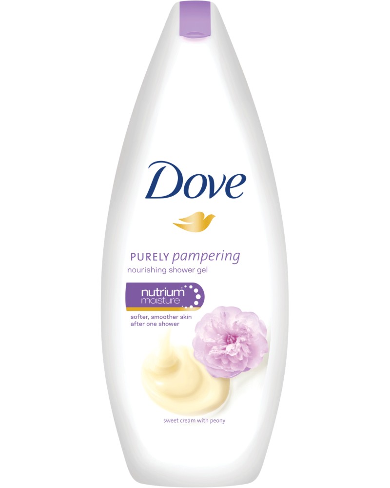 Dove Purely Pampering Sweet Cream & Peony Nourishing Shower Gel -          "Purely Pampering" -  
