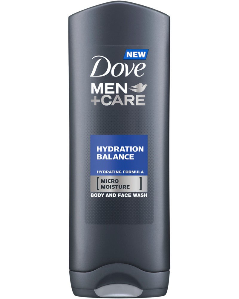 Dove Men+Care Hydration Balance Body & Face Wash -        "Men+Care" -  