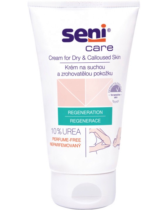Крем за тяло Seni Care Крем за тяло Seni Care - С 10% урея за суха и загрубяла кожа - крем