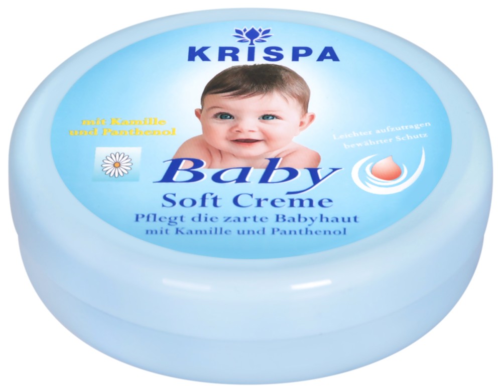 Krispa Baby Soft Creme mit Kamille und Panthenol -        - 