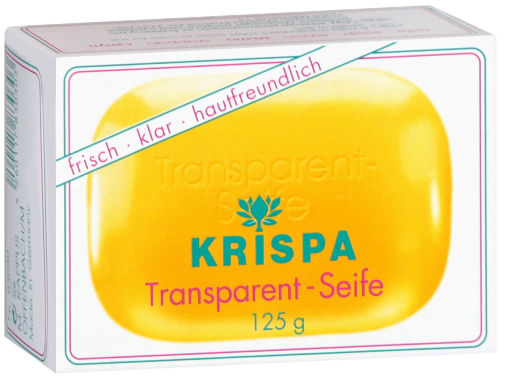 Krispa Transparent Seife - Глицеринов сапун за чувствителна кожа - сапун