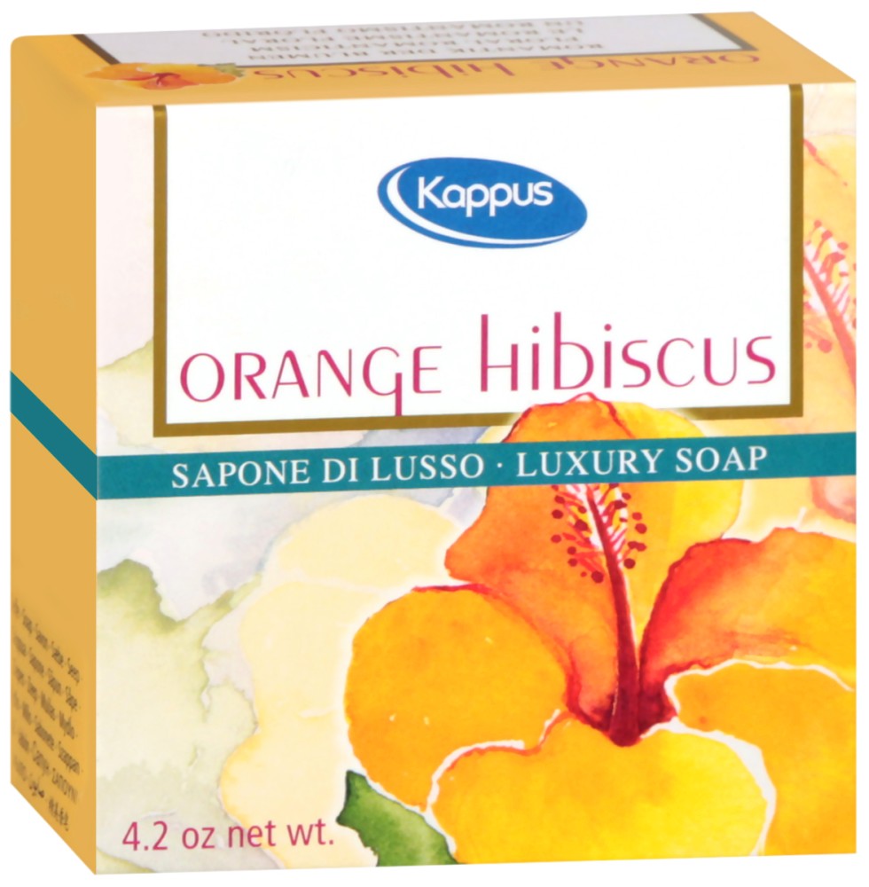 Kappus Orange Hibiscus Luxury Soap -      - 
