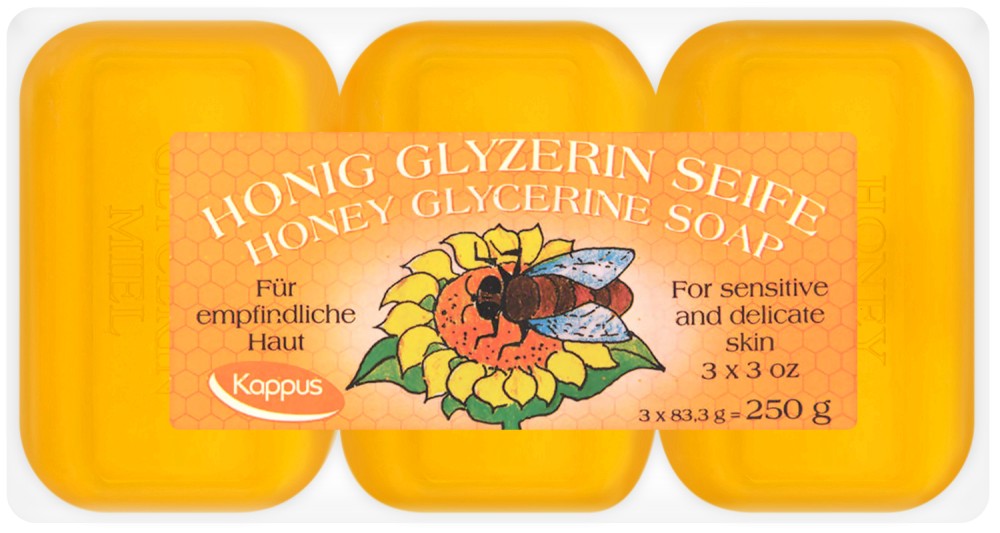 Kappus Honey Glycerine Soap -        3  - 
