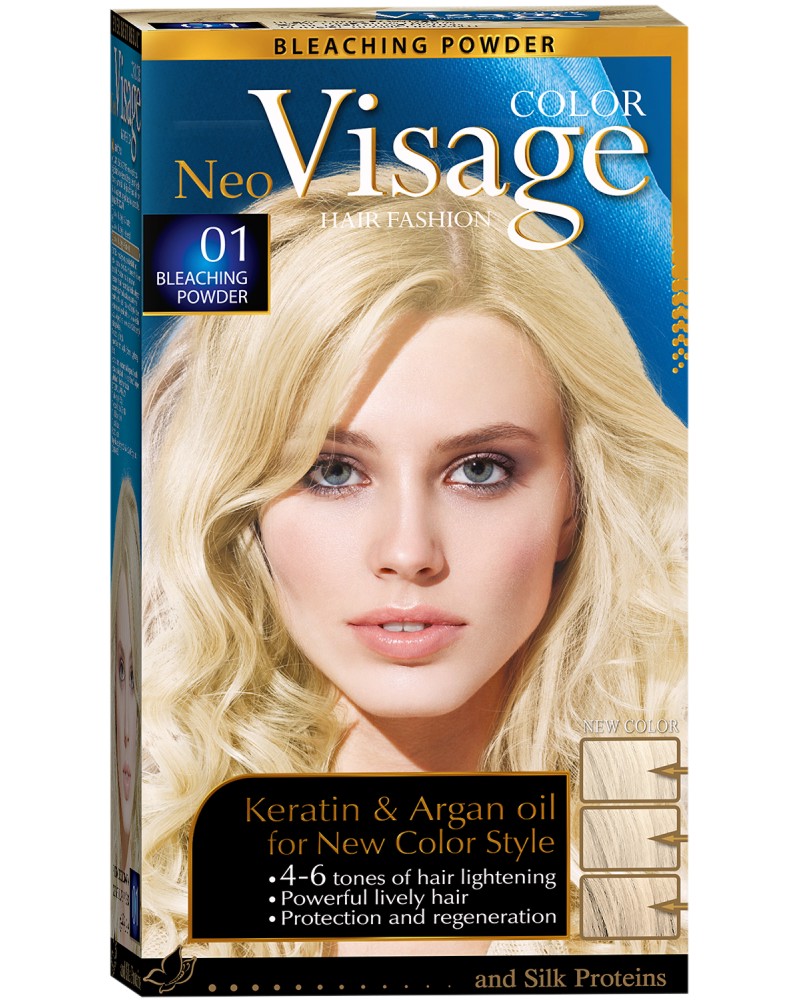 Visage Color Hair Fashion Bleaching Powder -     - 